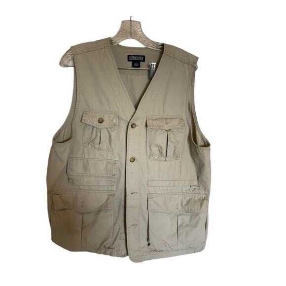 Lands End vest hiking, fishing men's size  medium 38-40 - Picture 14 of 14